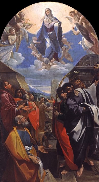 Hemelvaart van Maria door Ludovico Carracci